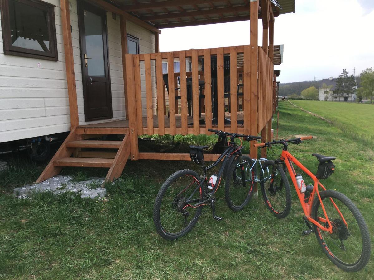 Mobilheim Chalet - Výrovická přehrada Vyrovice Esterno foto