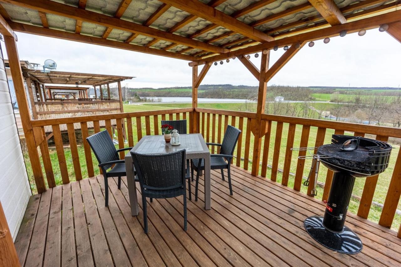 Mobilheim Chalet - Výrovická přehrada Vyrovice Esterno foto