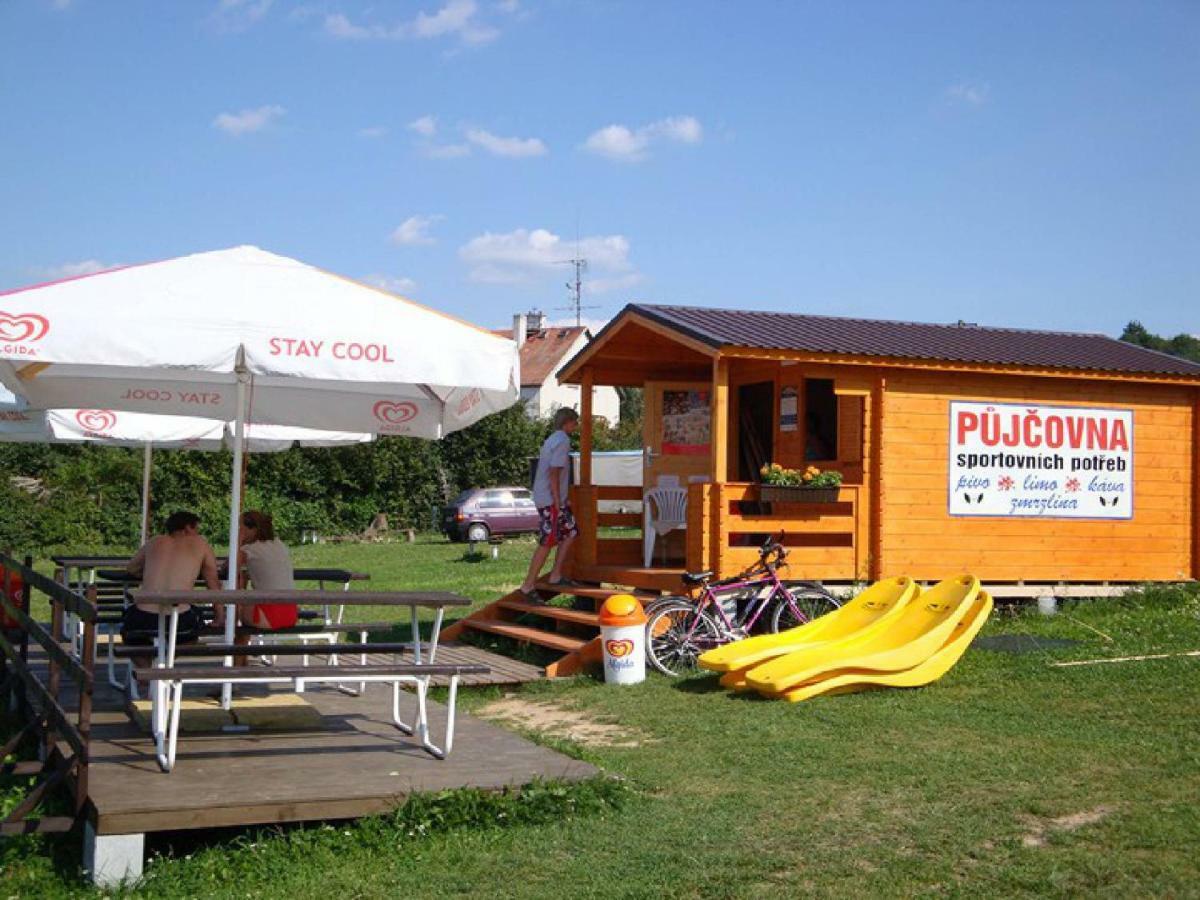 Mobilheim Chalet - Výrovická přehrada Vyrovice Esterno foto