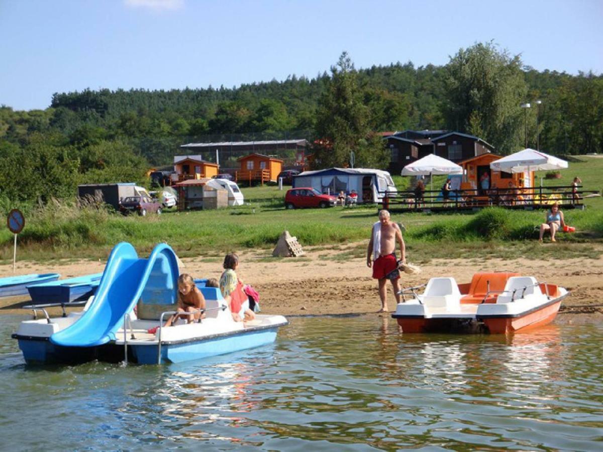 Mobilheim Chalet - Výrovická přehrada Vyrovice Esterno foto