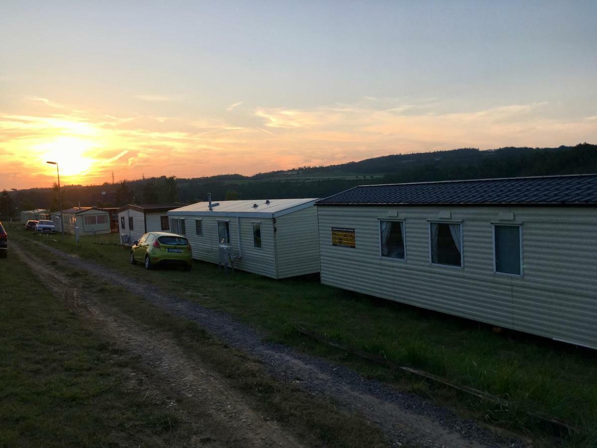 Mobilheim Chalet - Výrovická přehrada Vyrovice Esterno foto