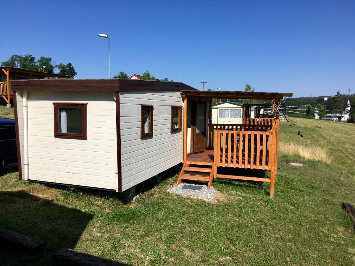 Mobilheim Chalet - Výrovická přehrada Vyrovice Esterno foto